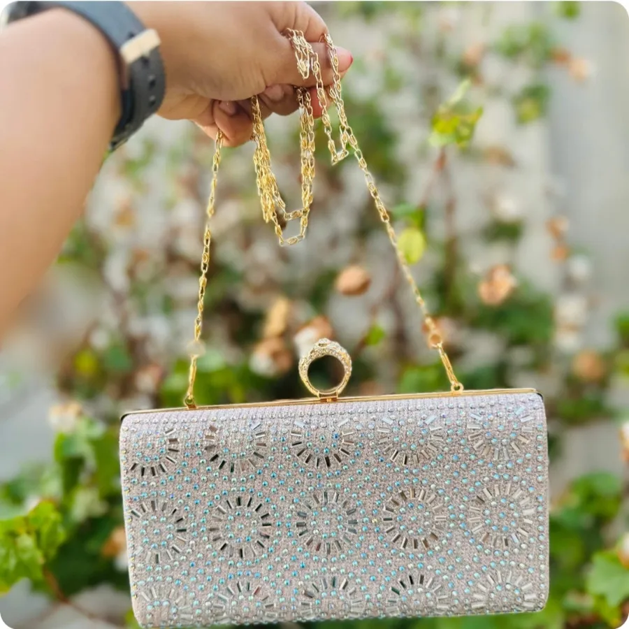 کیف مجلسی نگین دار