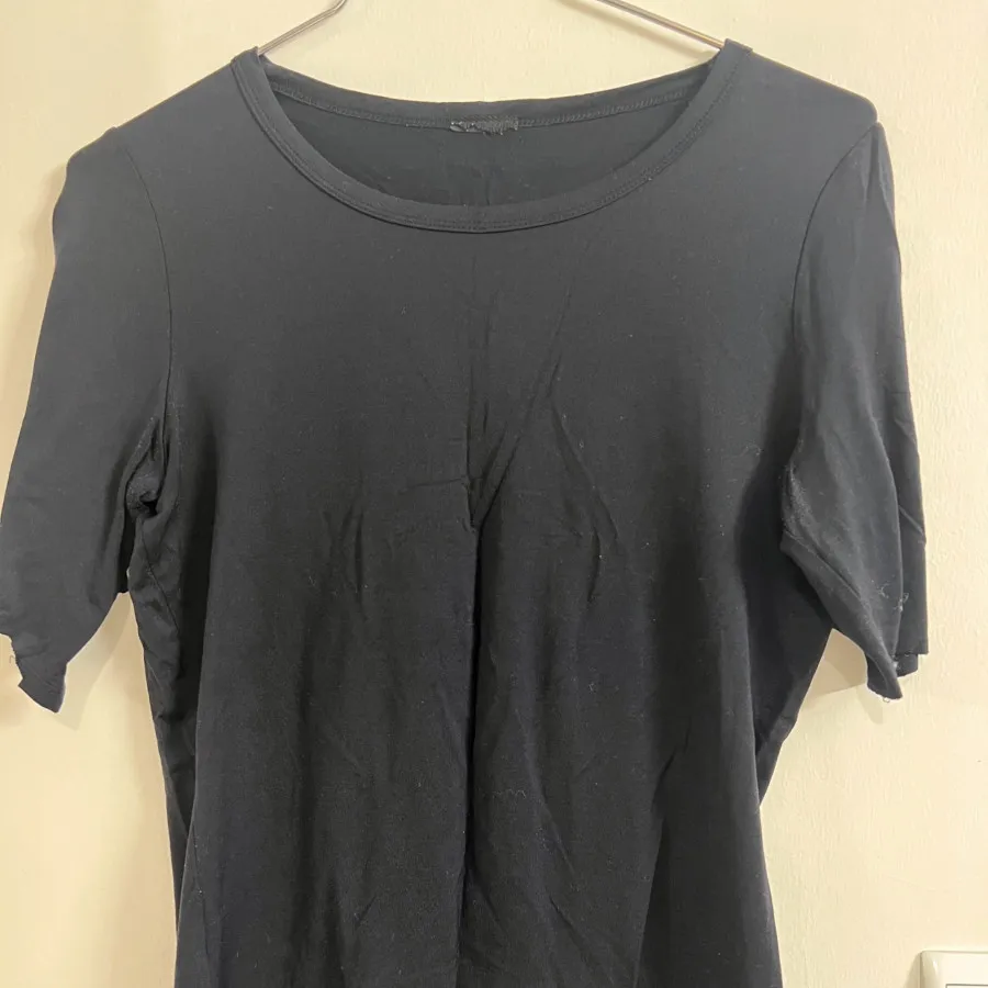 تیشرت خارجی مشکی ساده