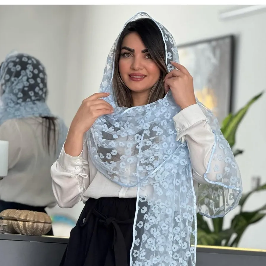 شال پلنگی توری