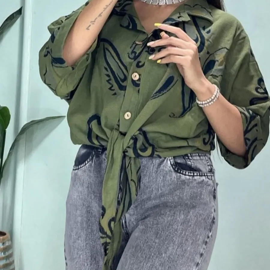 شومیز گره ای