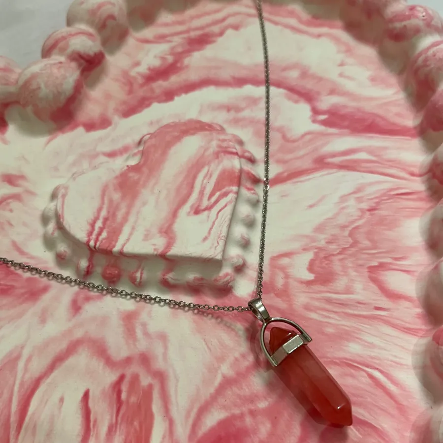 گردنبند سنگ کریستالی