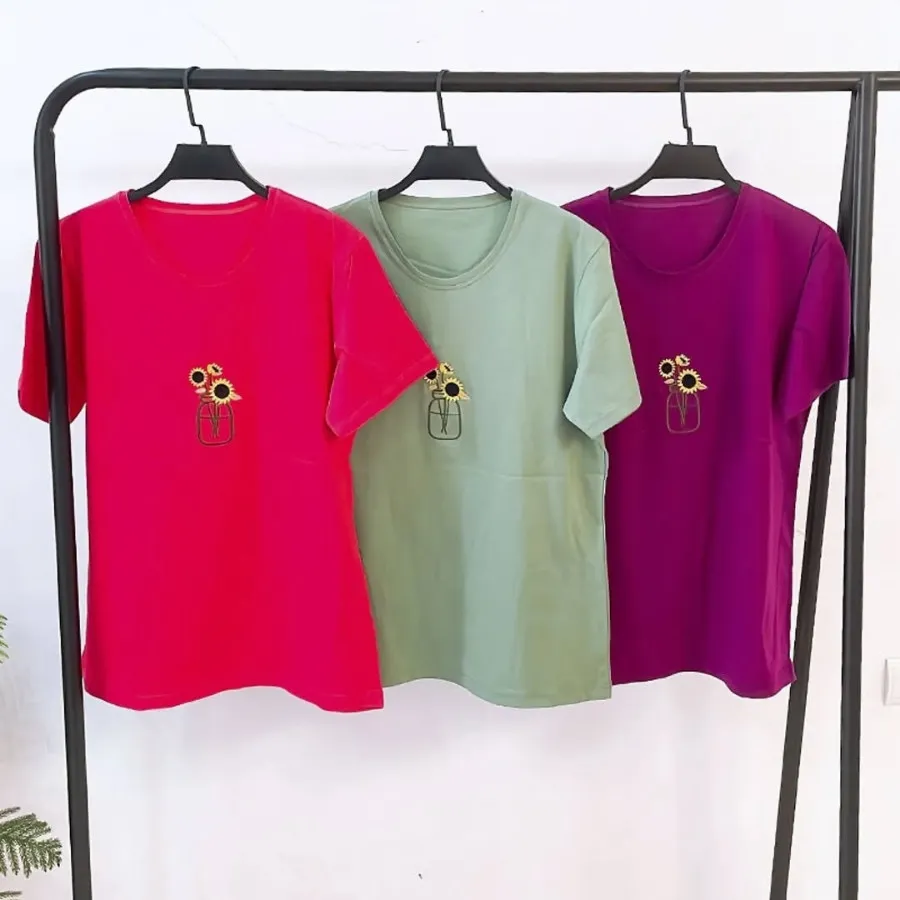 تیشرت نخپنبه آفتابگردون