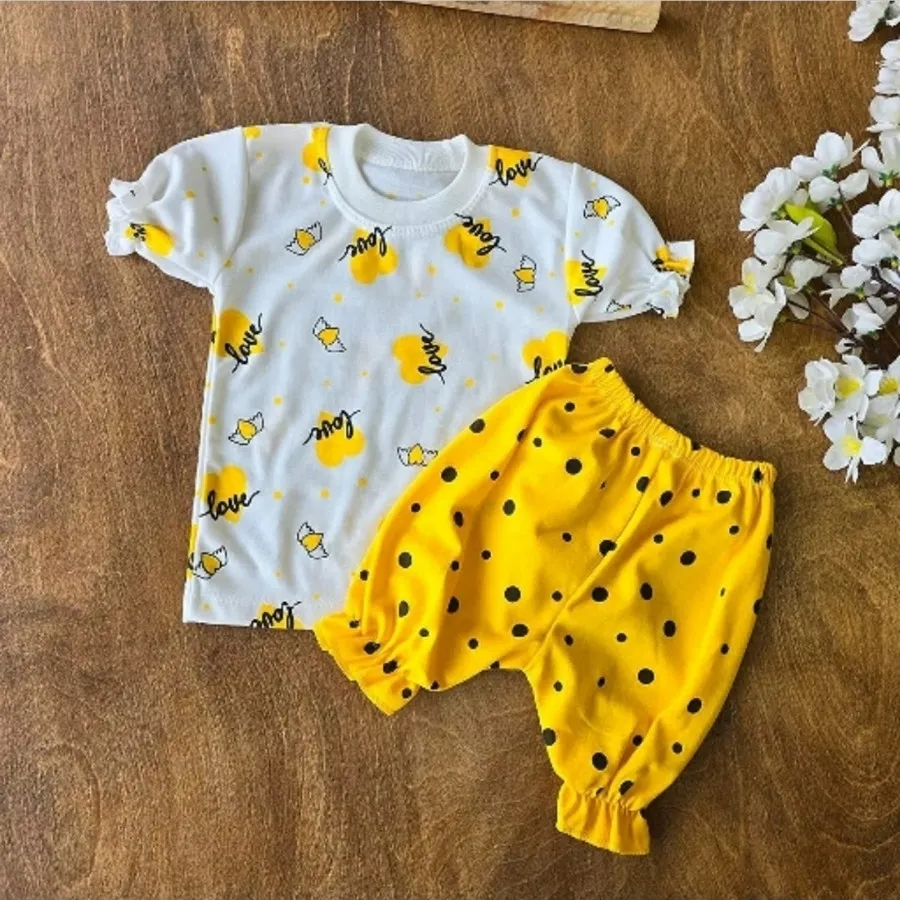 تیشرت شلوارک دخترانه