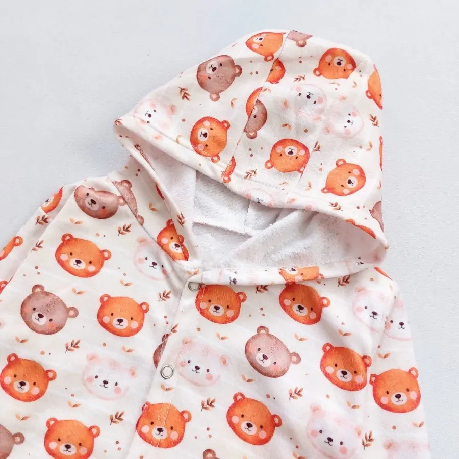 سرهمی مخمل کلاهدار تمام چ