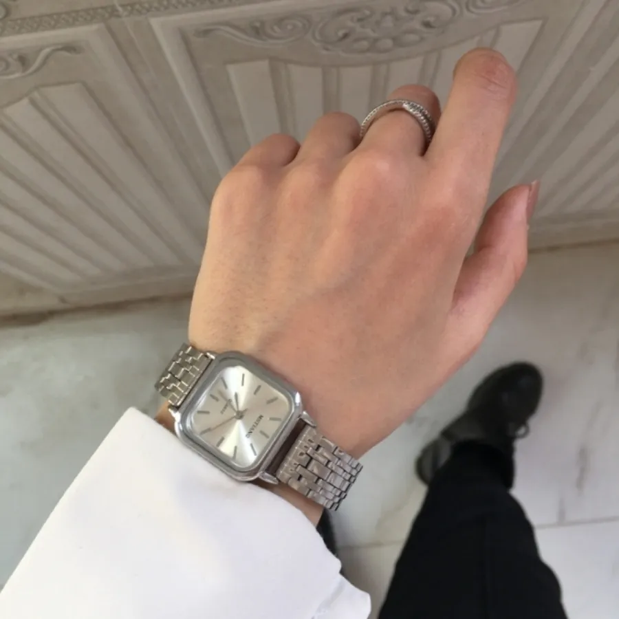 ساعت مچی زنانه آچنگی مربع