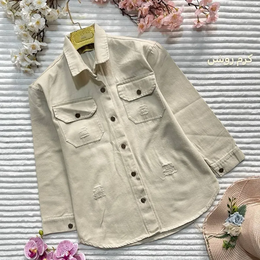 مانتو کتان شیک