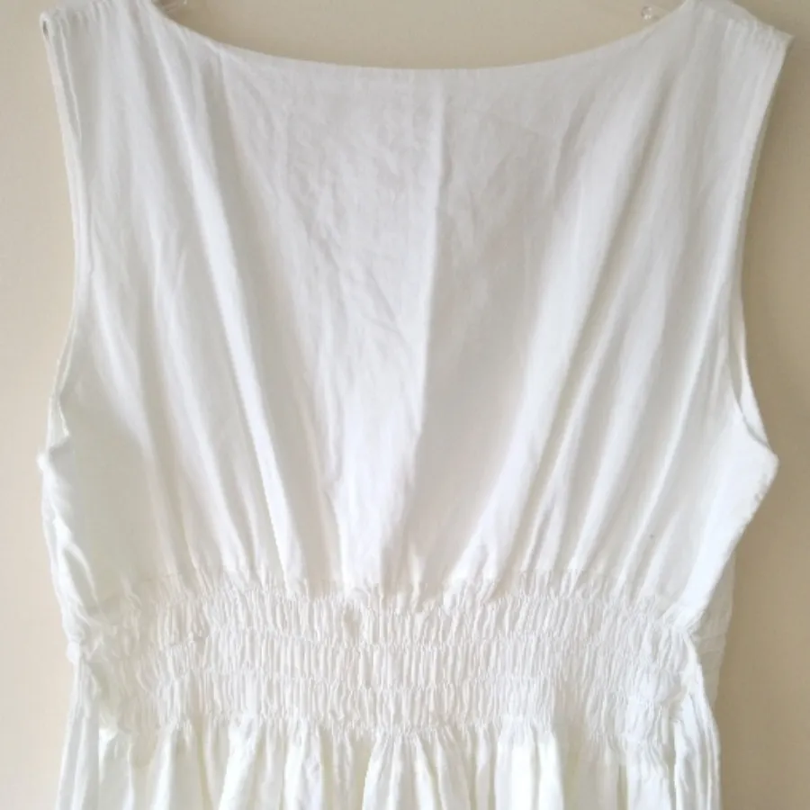 پیراهن نخی خامه دوزی