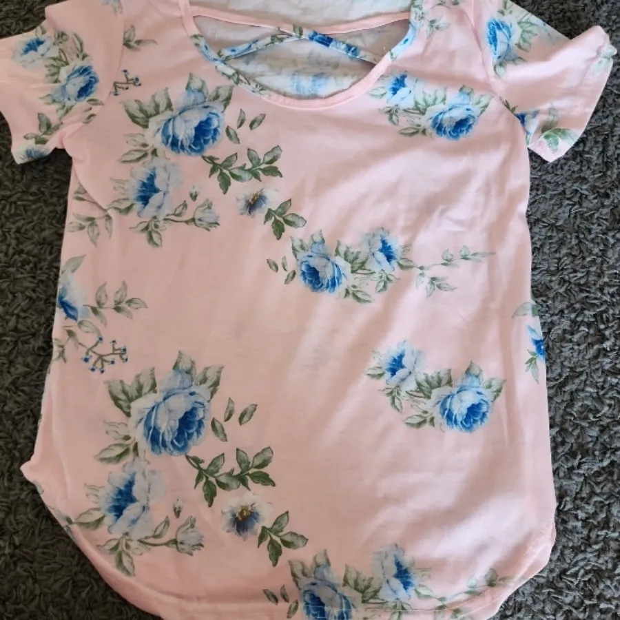 تیشرت نخی فلورال