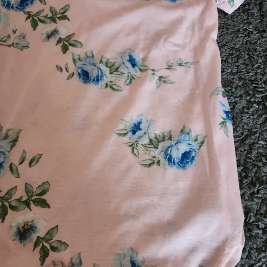 تیشرت نخی فلورال