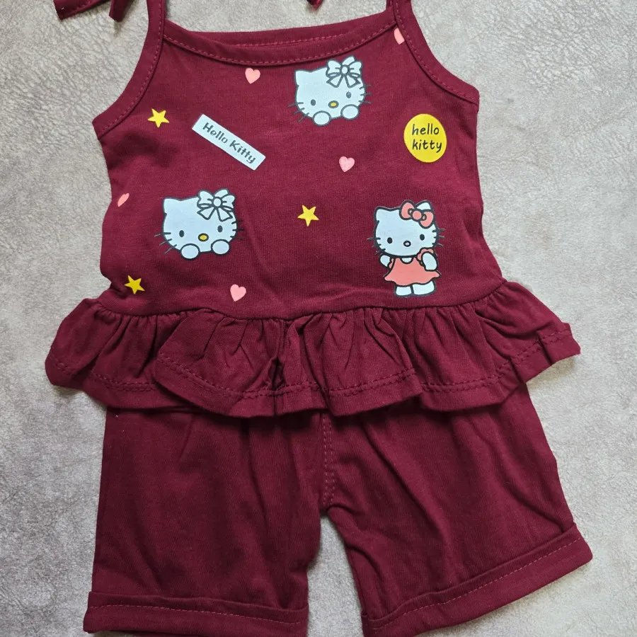 ست تاپ شلوارک دخترانه