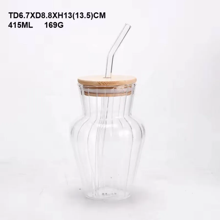 لیوان اسموتی طرح کوزه