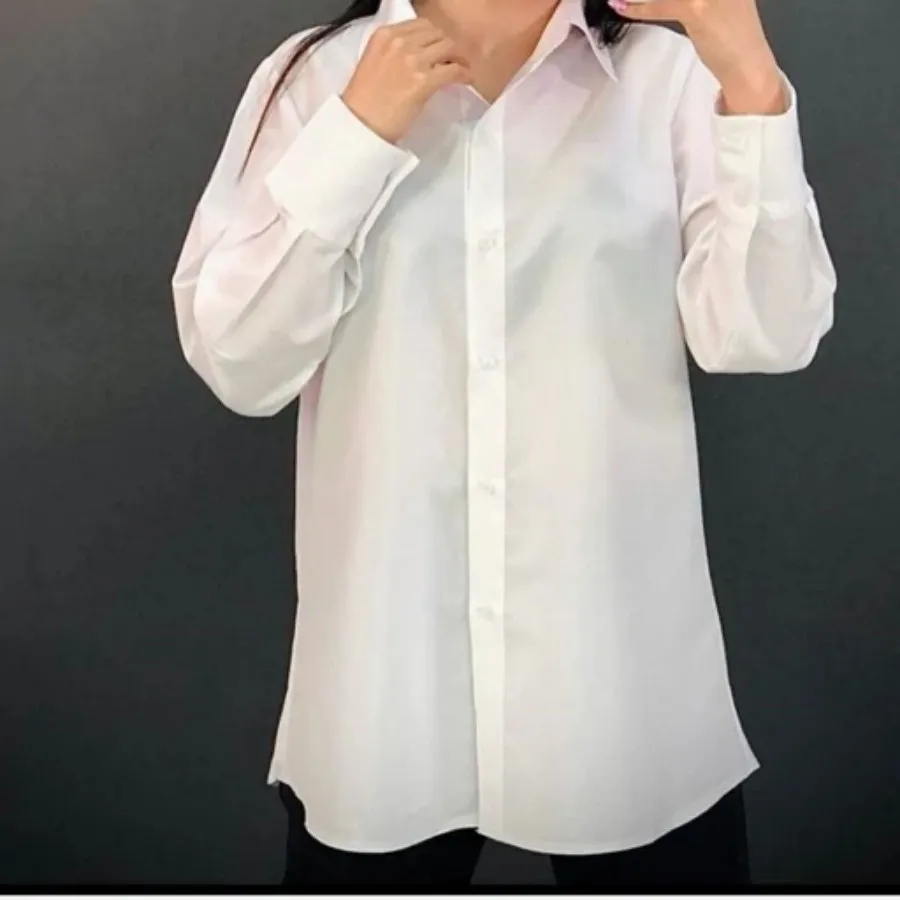 شومیز سفید و مشکی بیسیک