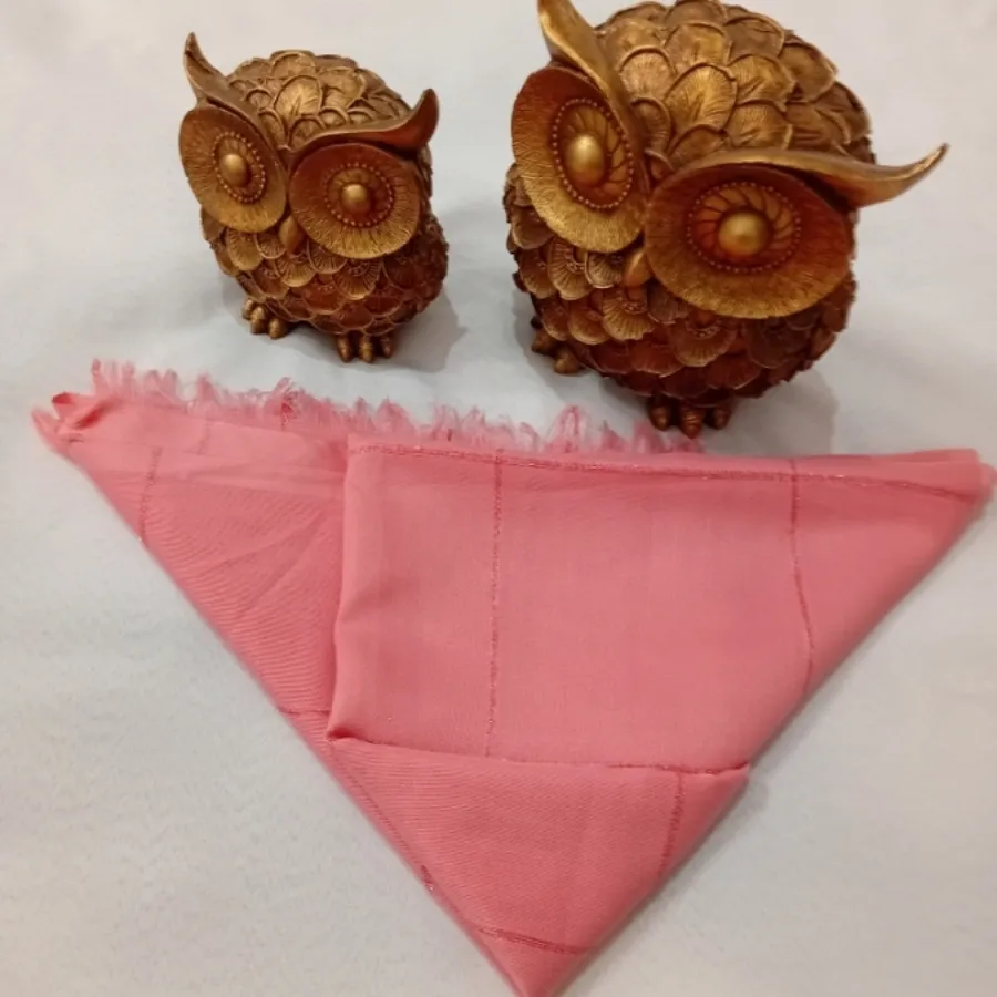 شال نخی لمه چهارخونه