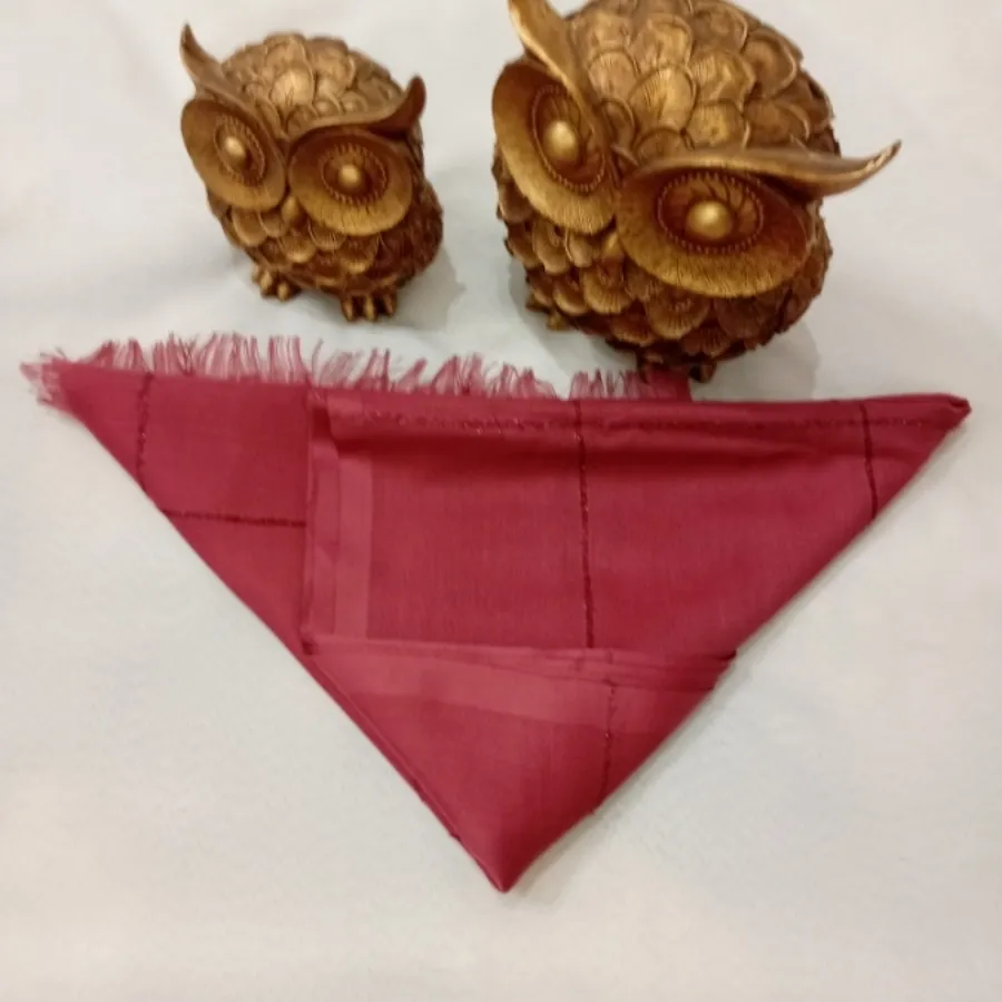 شال نخی لمه چهارخونه