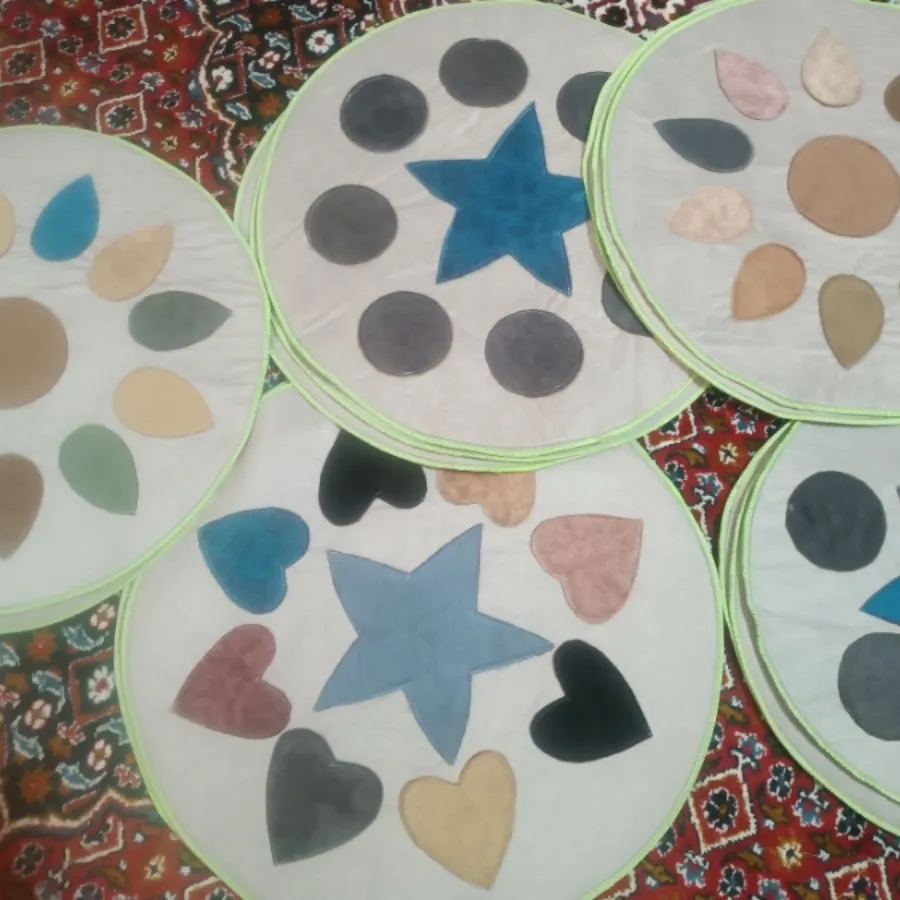 نمگیر پشت کار چرم