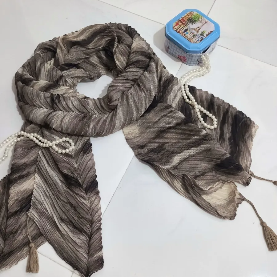 شال پلیسه آبرنگی