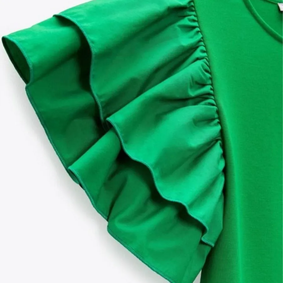 پیرهن کبریتی آستین شیپوری