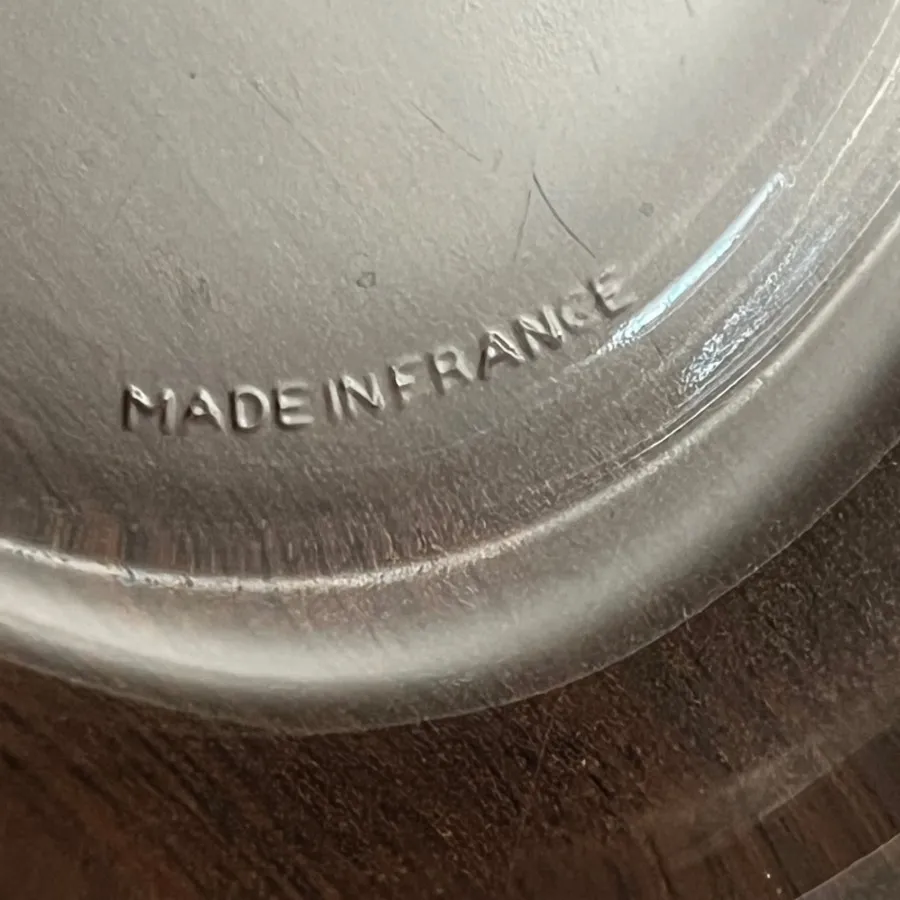 دیس بلور بیضی اصل فرانسه