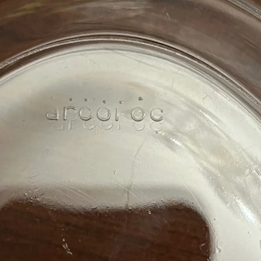 دیس بلور بیضی اصل فرانسه