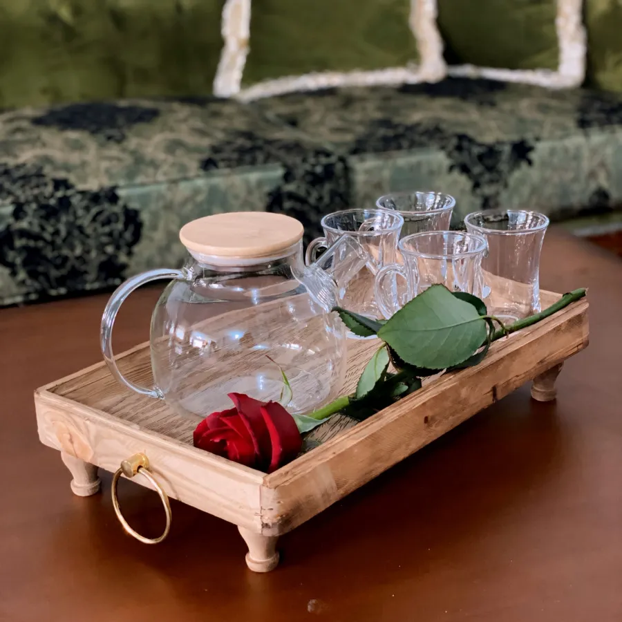 سینی ، رایزر چوبی