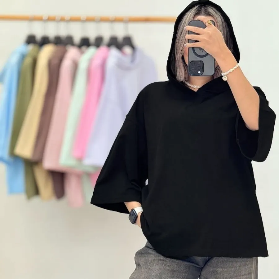 تیشرت کلاهدار