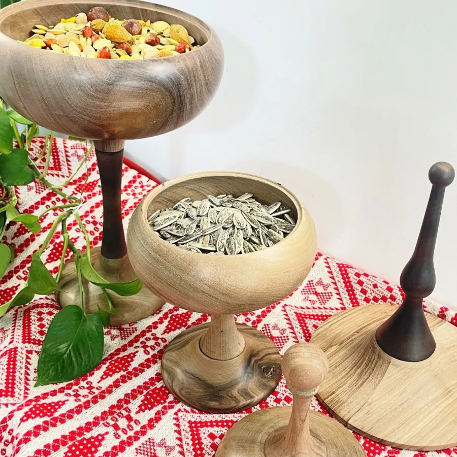 آجیل خوری چوبی