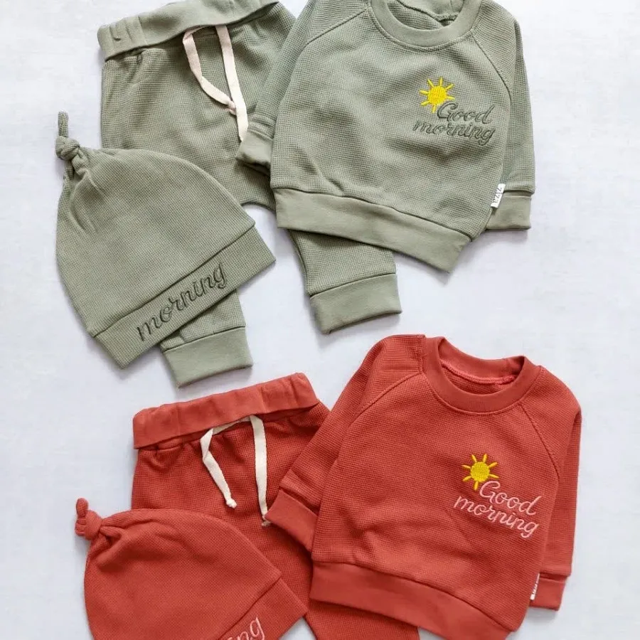 بلوز شلوار و کلاه بیسکویی