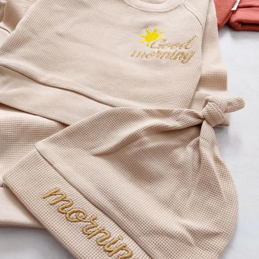 بلوز شلوار و کلاه بیسکویی