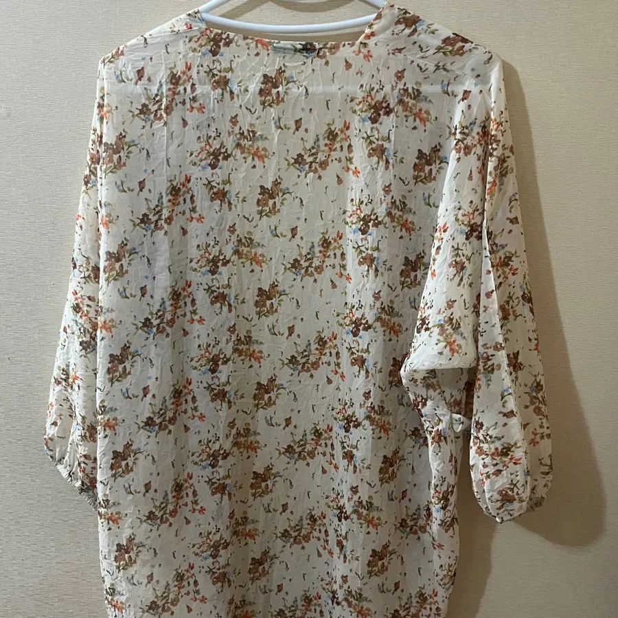 شومیز حریر گلدار