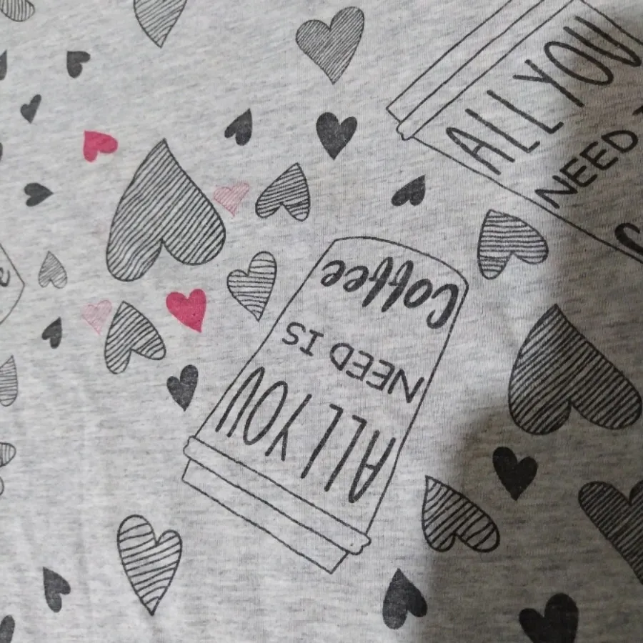 تیشرت شلوارک مدل دار نخی