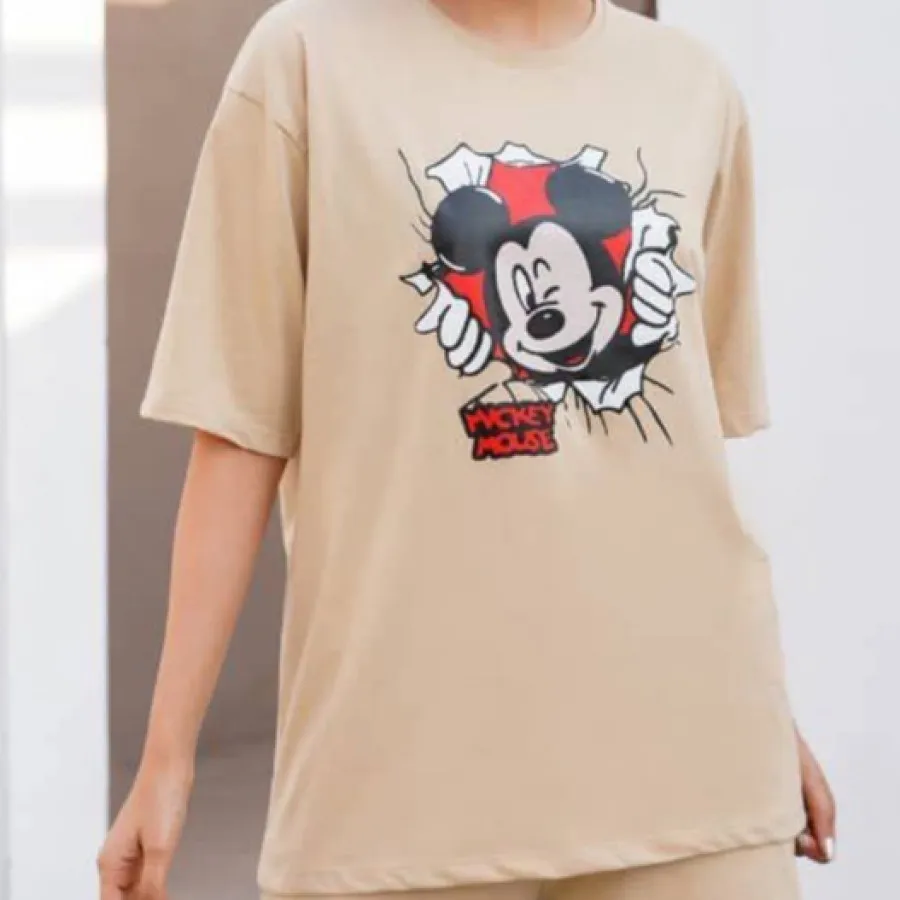 تی شرت باکسی میکی موس