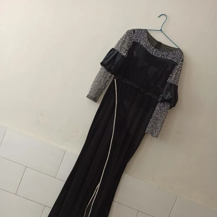 پیراهن مجلسی مخمل ماکسی