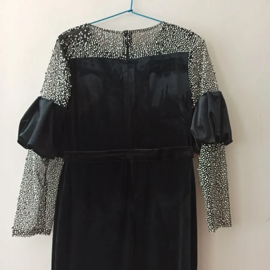 پیراهن مجلسی مخمل ماکسی