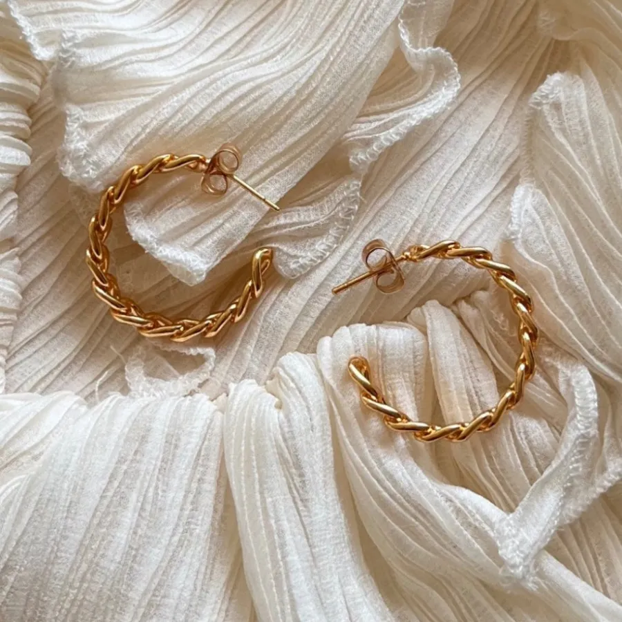 گوشواره طرح طلا