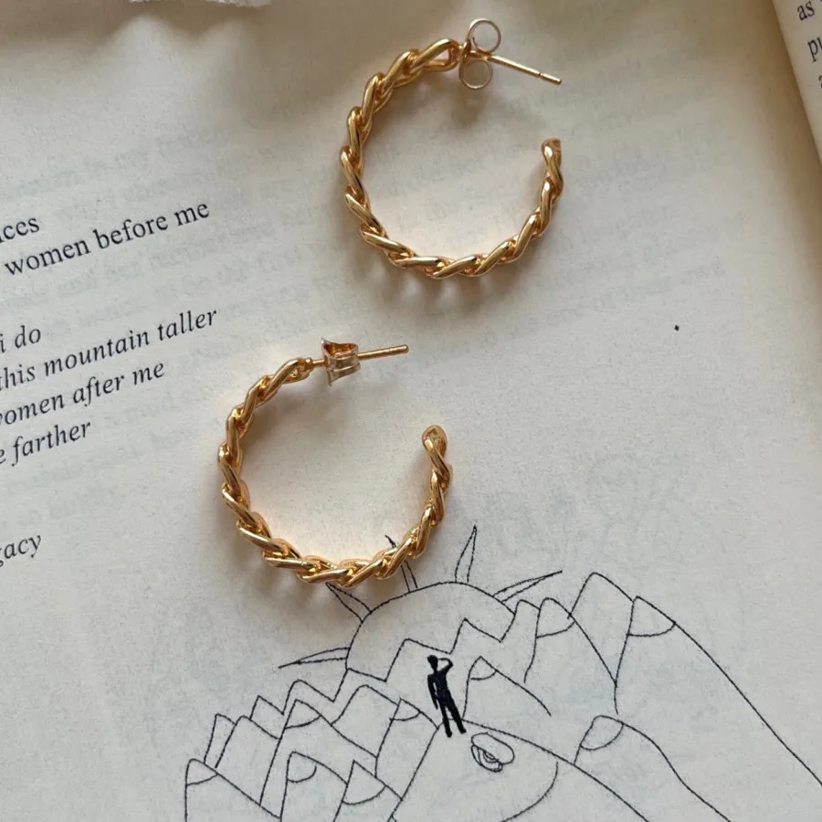 گوشواره طرح طلا