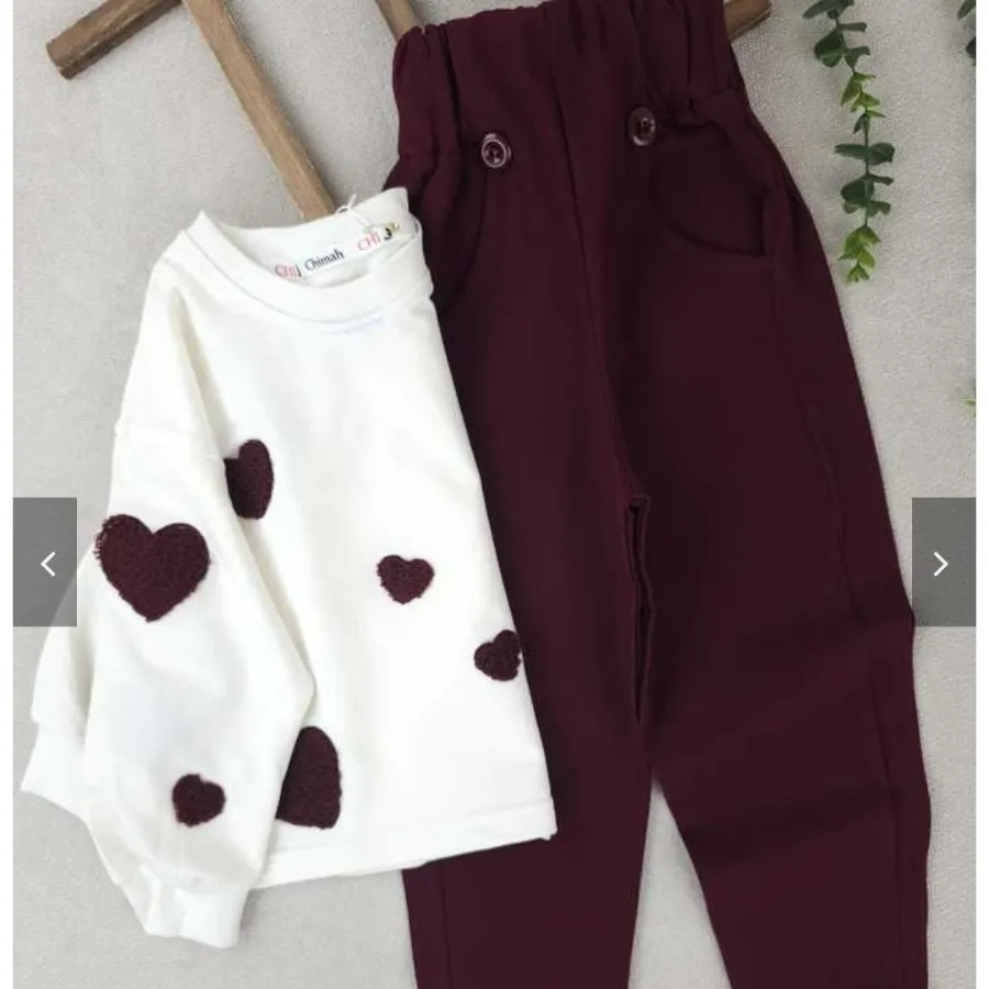 کراپ و شلوار مام دخترانه