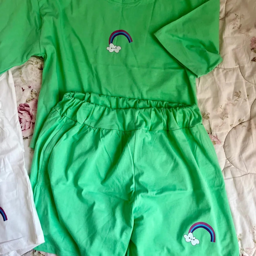 تیشرت - شلوارک دختروونه