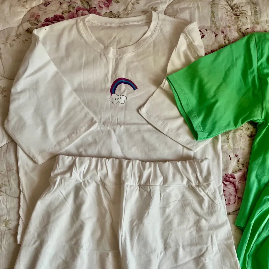 تیشرت - شلوارک دختروونه