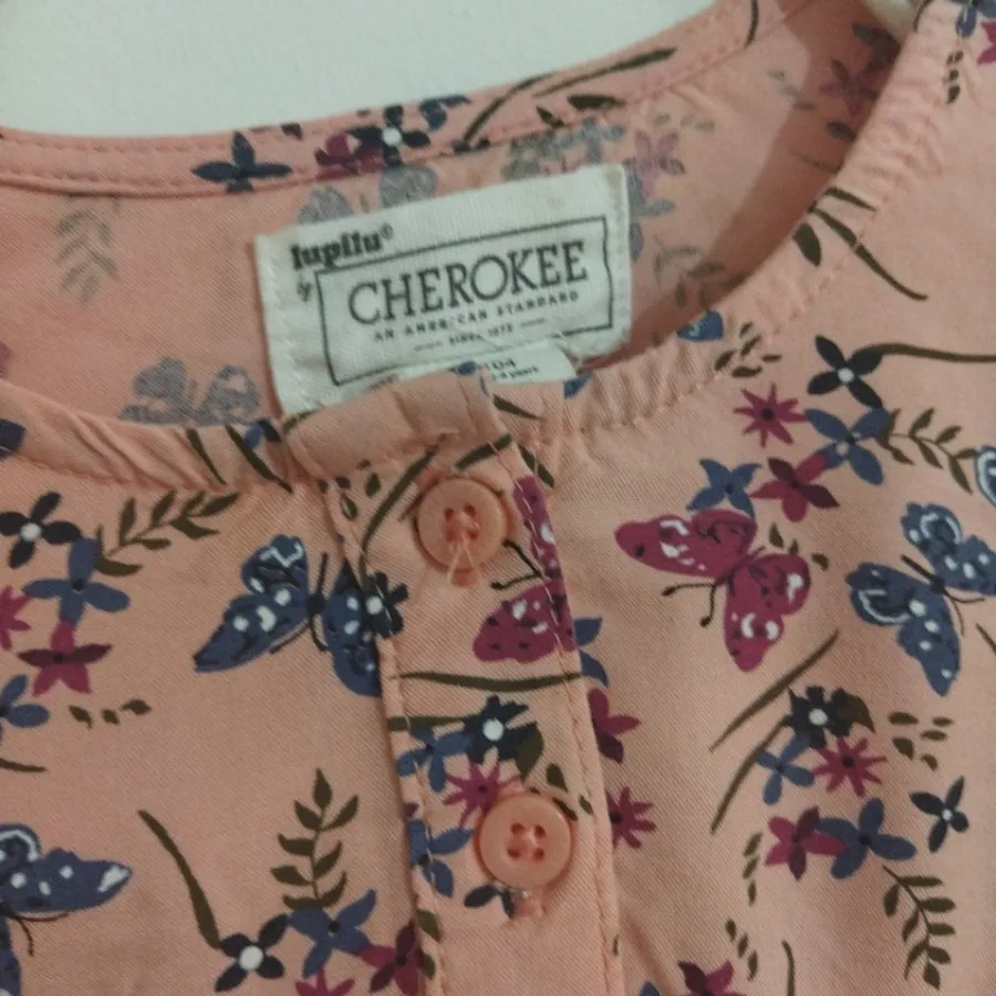 پیراهن نخی دخترانه