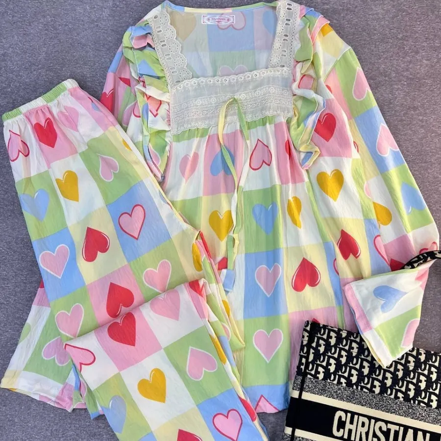 بلوز وشلوارجنس نخ موسلین