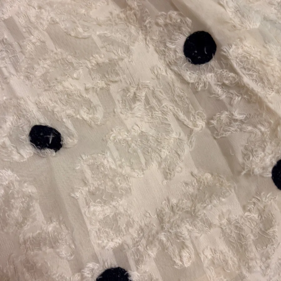 پیراهن مجلسی خال خالی