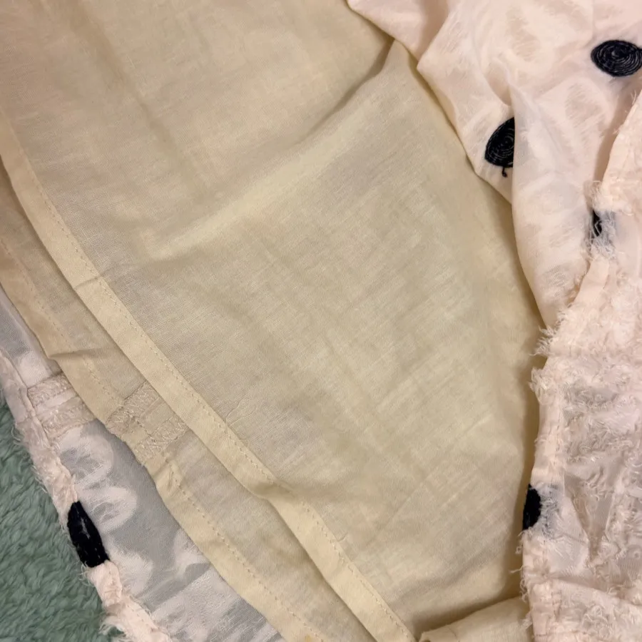 پیراهن مجلسی خال خالی