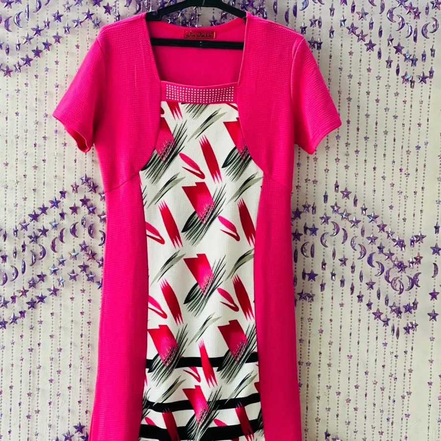 لباس مهمونی صورتی