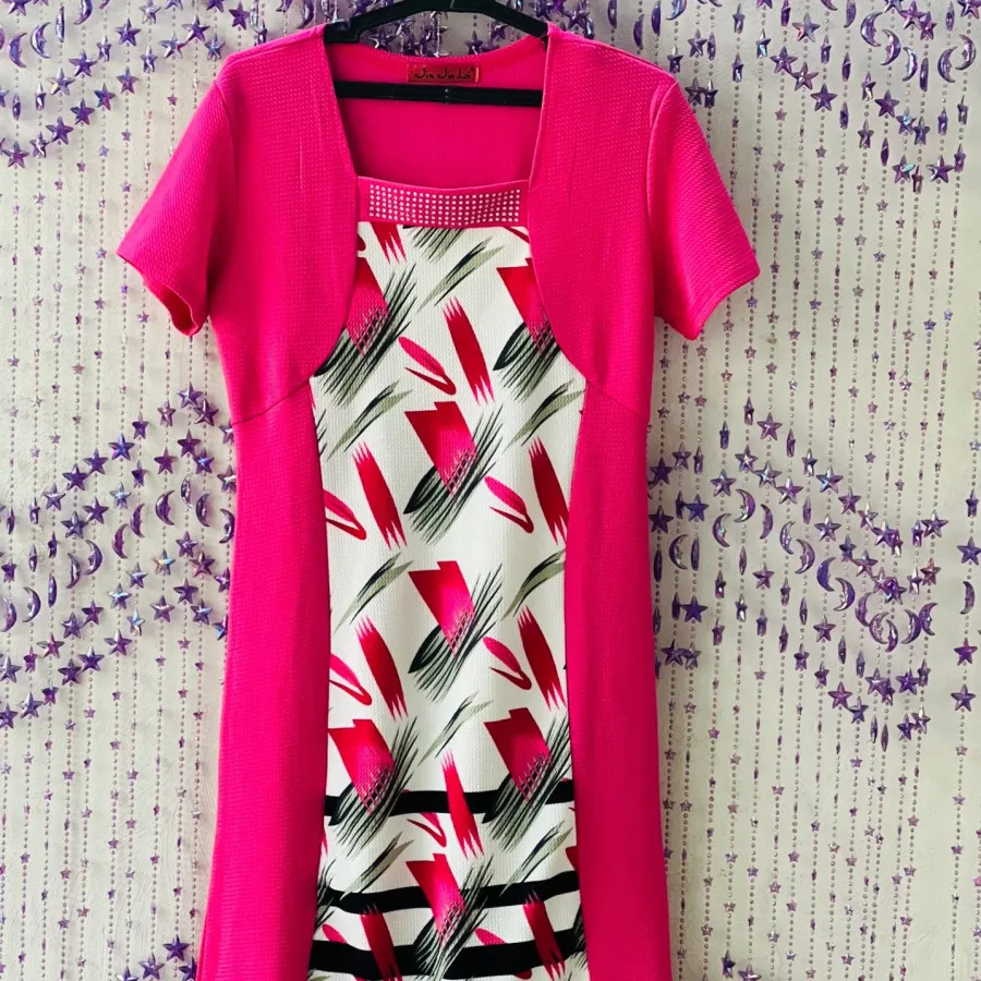 لباس مهمونی صورتی