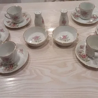 سرویس چای خوری گل عروس