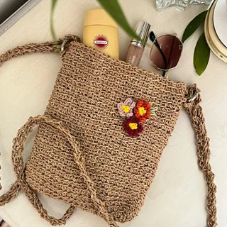 کیف گل برجسته ترک