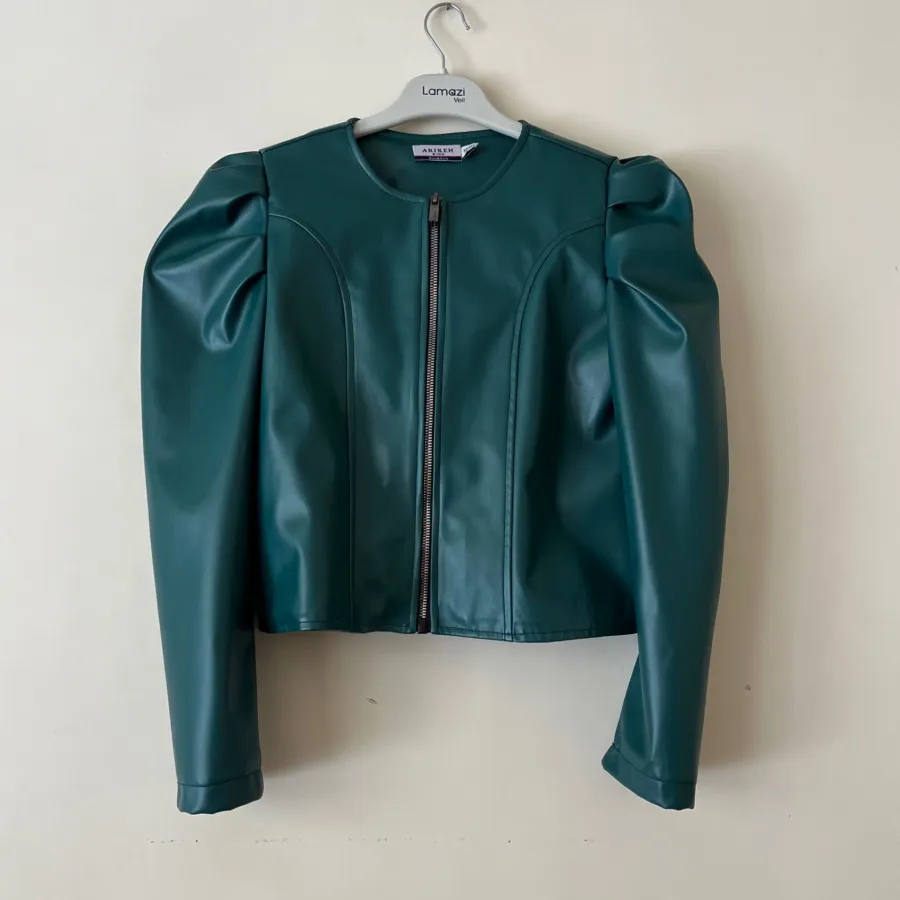 کت و دامن چرم دخترانه