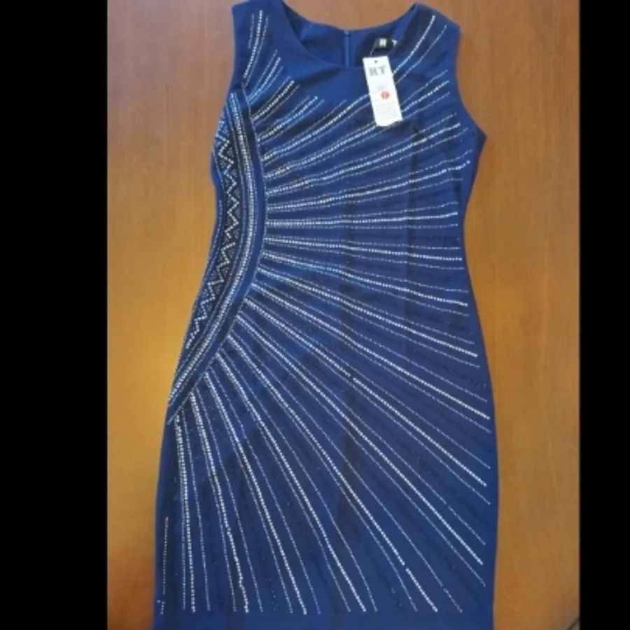 پیراهن مجلسی نگین کاری