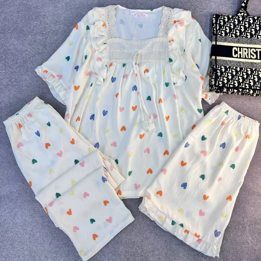 ست بلوزشلوارشرت خنک