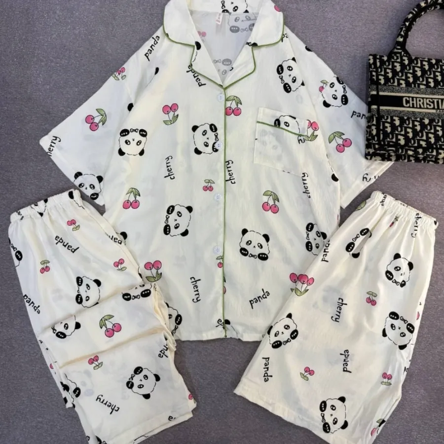 ست بلوزشلوارشرت نخ